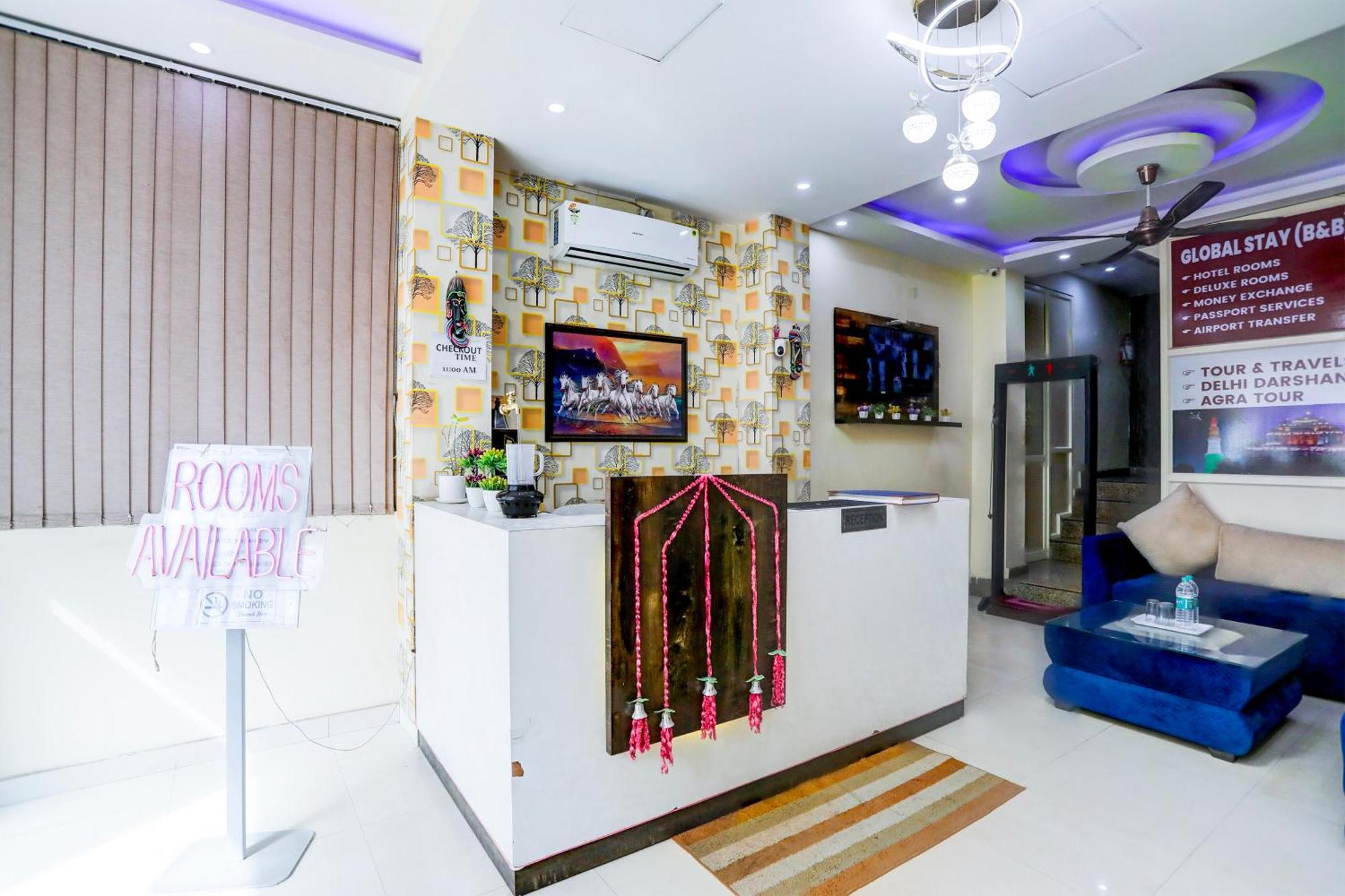 Global Stay Near Delhi Airport Nueva Delhi Exterior foto