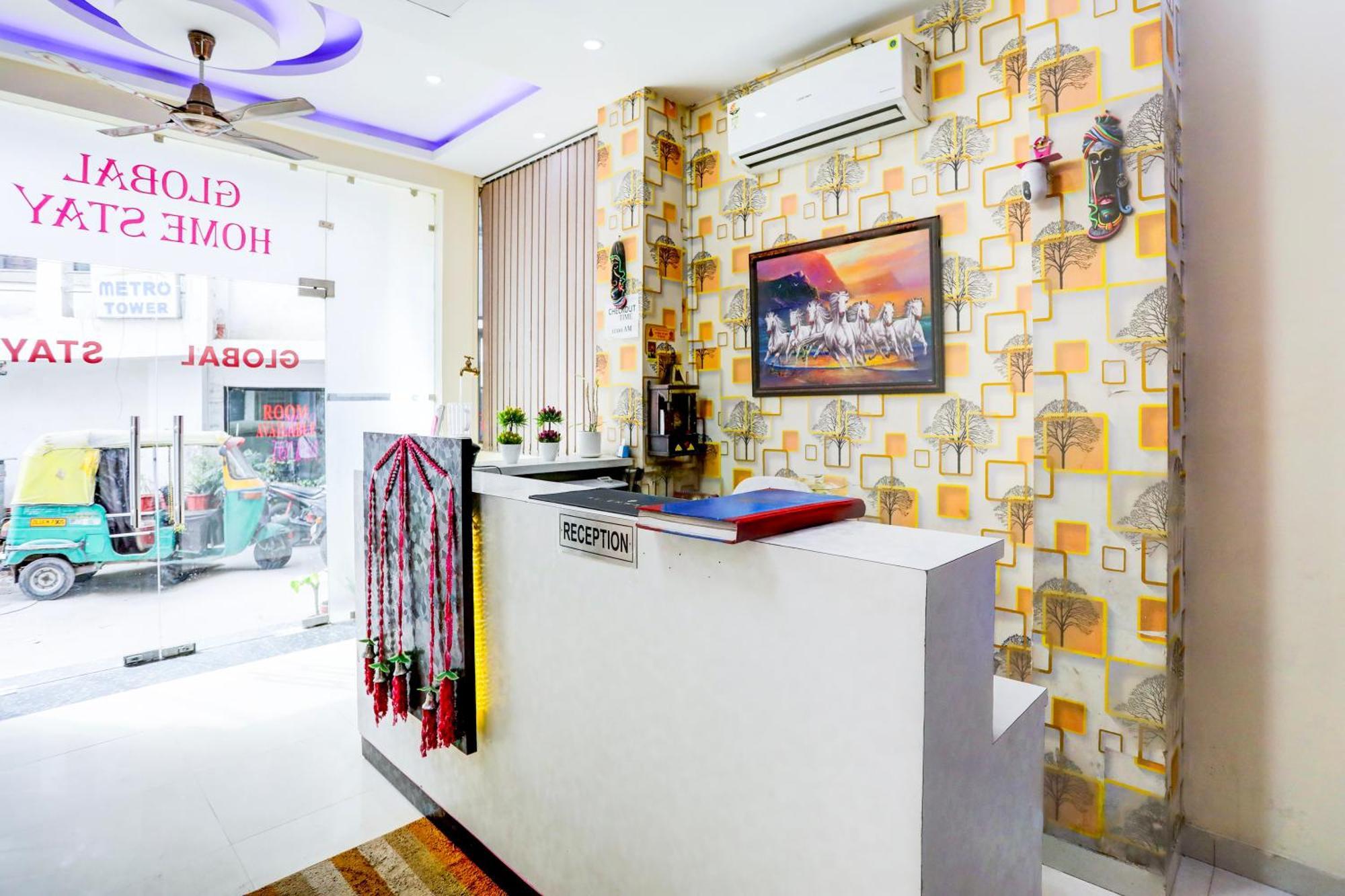 Global Stay Near Delhi Airport Nueva Delhi Exterior foto