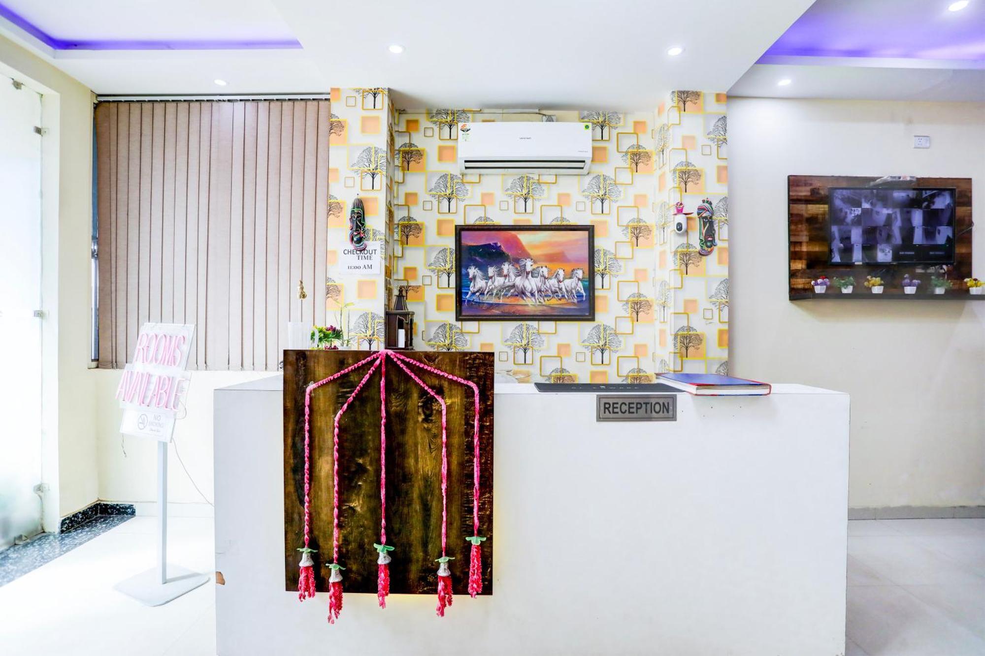 Global Stay Near Delhi Airport Nueva Delhi Exterior foto